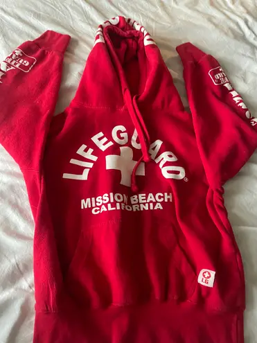 Lifeguard Red  Sweatshirt