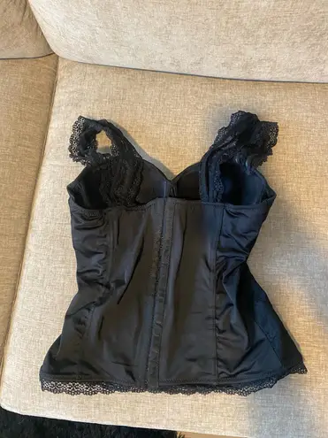 Spirit Halloween Black Corset Lace