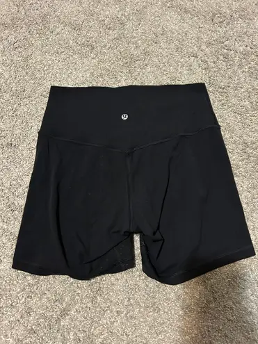 Lululemon Black Biker Shorts