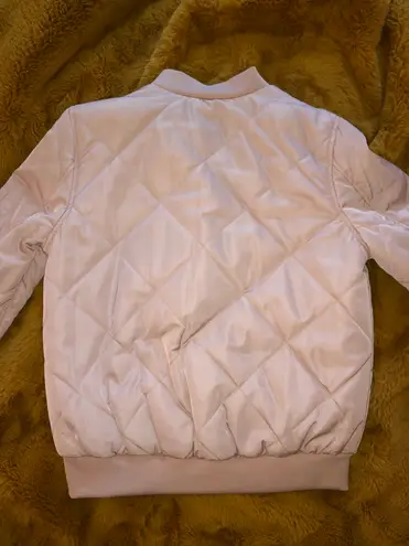 Forever 21 Light Pink Bomber Jacket