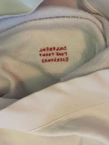 We're Not Really Strangers White Hoodie