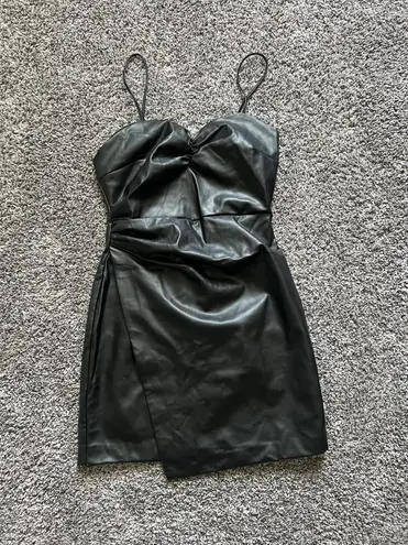 ZARA Leather Dress