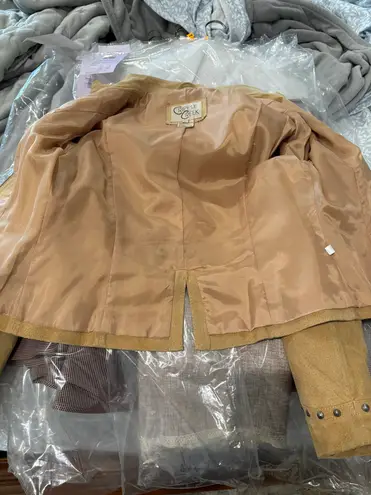 Cripple Creek Western Leather Jacket With Silver Conches