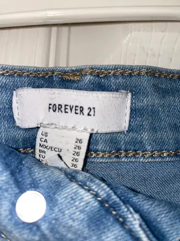 Forever 21 High Top-Waisted Skinny Jeans