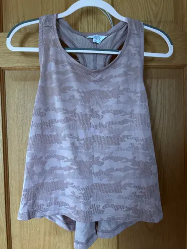 Danskin Mesh Camo Raceback Tank