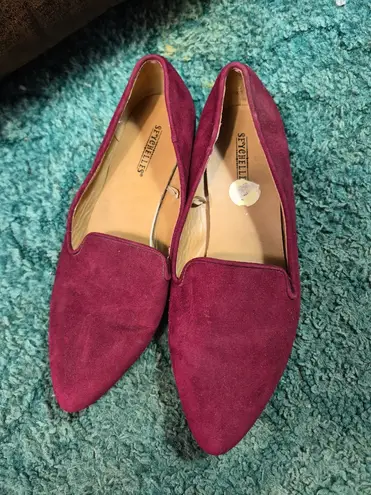 Seychelles Burgundy Flats 9M