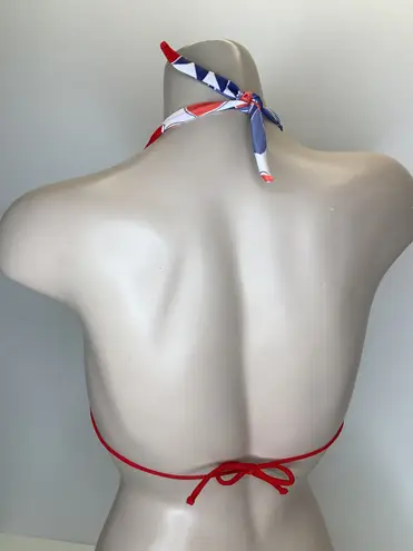 Recco Brazilian Floral Bikini Top NWT