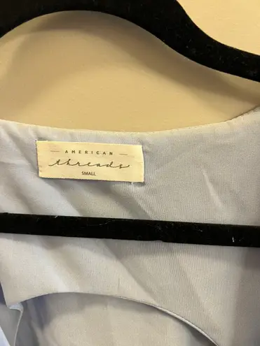 American Threads Light Blue Romper - Image 5