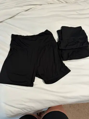 Black Bike Shorts Size L