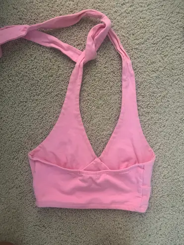 Full Tilt Pink Crop Top