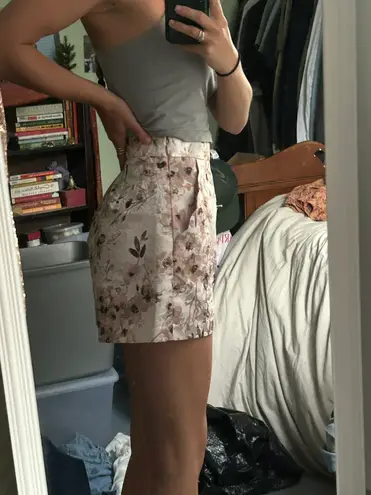 LC Lauren Conrad Runway Floral Shorts