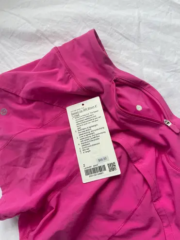 Lululemon Sonic Pink Speed Up MR Short 4”