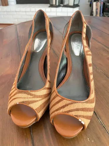 Alfani Step n Flex Giraffe Printed Heels