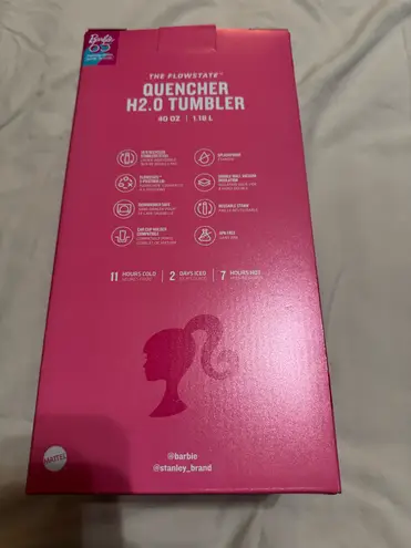 Barbie X Stanley Original Icon Tumbler Unopened Limited Edition Pink