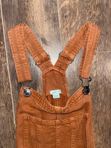 Aerie Rust Orange Overalls