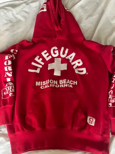 Lifeguard Red  Sweatshirt