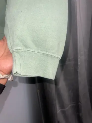 Dreyfus Art Remember To Be Kind To Yourself Too Graphic Crewneck Sweatshirt XL Green Size 1X