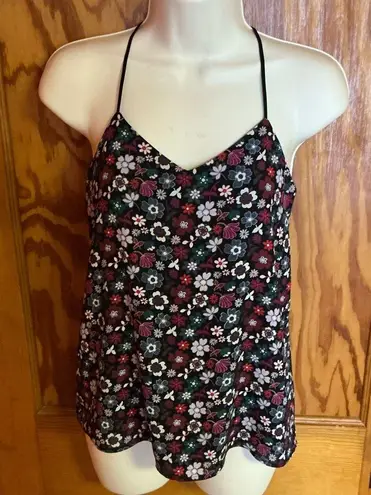 EXPRESS flower child spaghetti strap tank top