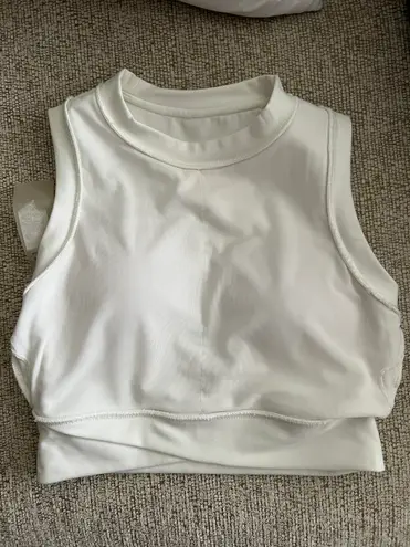 Athletic Tank White Size M