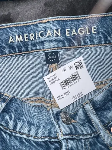 American Eagle Dreamy Drape Super Hi-Rise Baggy Wide Leg Jean