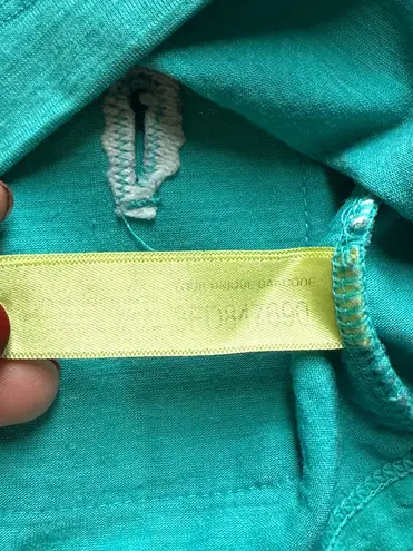 Icebreaker GT Rhythm Short Sleeves Cycling Jersey Top Sz M Merino Wool Teal Zip Blue Size M