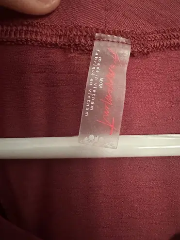 Free People  Silver Lining Red Tempo Tank Top - Image 4