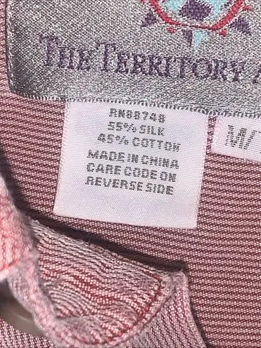 The Territory Ahead Men’s Red Corduroy Button Down Size Tall Medium - Image 3