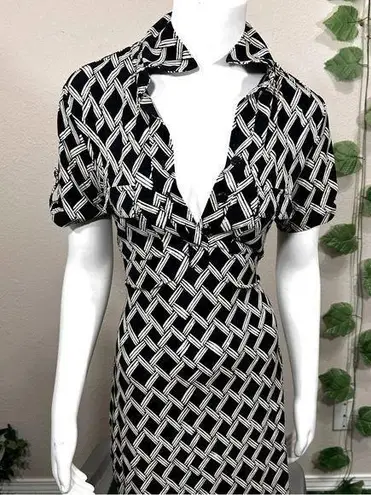 Enfocus Studio En Focus Henley Plunge Classic Vintage Dress