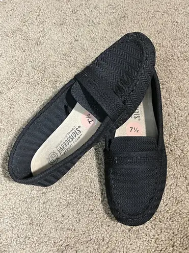 Bedazzled Black Loafers Size 7.5
