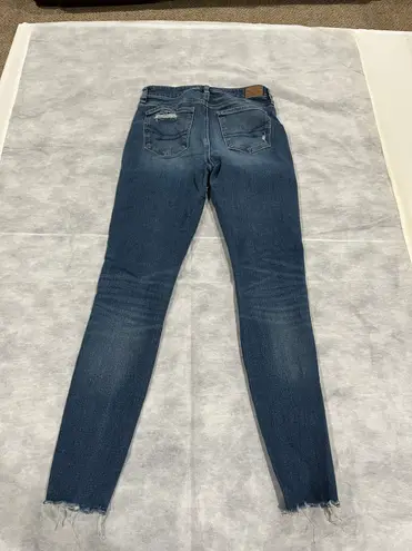 American Eagle Distressed Mom Jeans