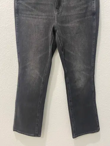 Banana Republic Black Cropped Bootcut Jeans Size 26