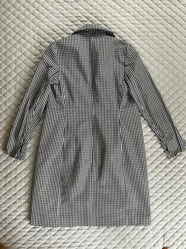 Anne Klein Gingham Coat