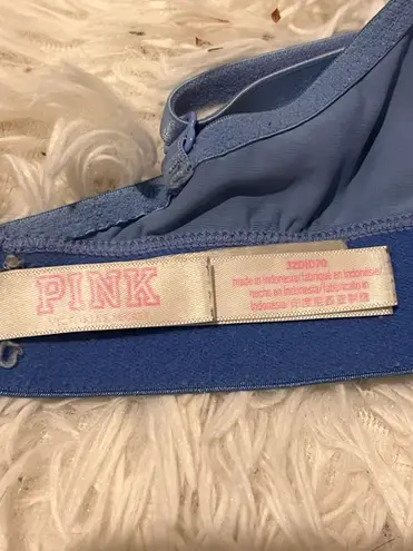 PINK - Victoria's Secret PINK Victoria’s Secret Blue Unlined Bralette