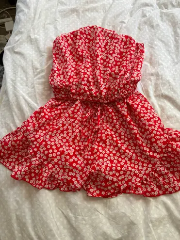 Princess Polly Red Romper