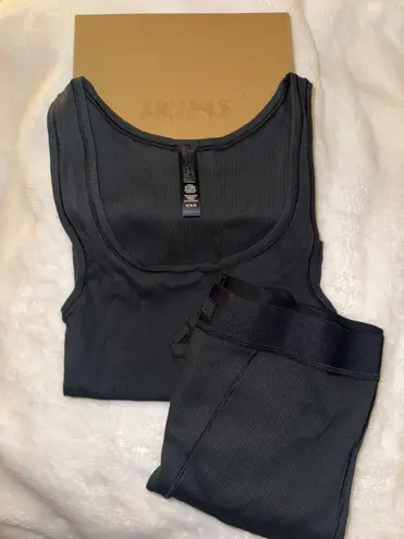 SKIMS Cotton Rib Tank & Boxer Set