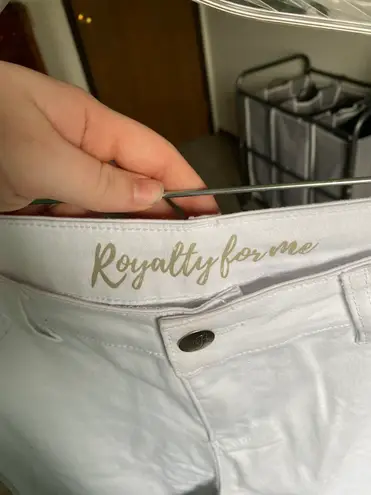 Royalty For Me White Jeans