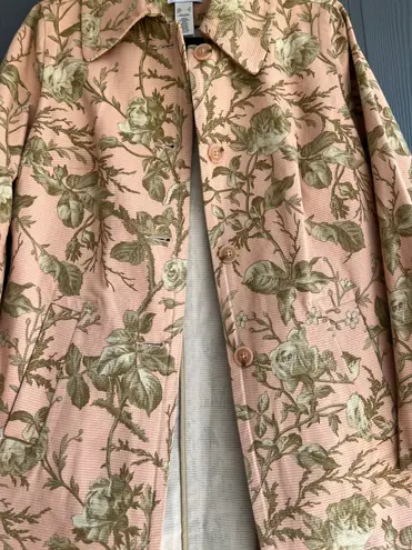 Villager Vintage Floral Long Shacket