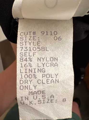 Black Sheer Maxi Skirt Size 6