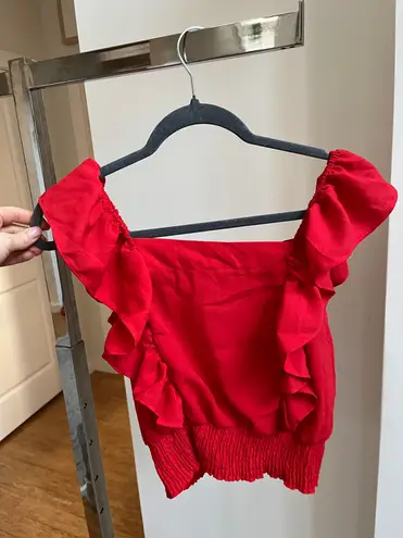 Iris  sleeveless Ruffled Blouse thumbnail 2