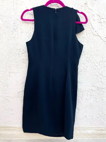 Cinq à Sept Cinq a Sept Kimberlin ruffled black cocktail mini dress size 6 small