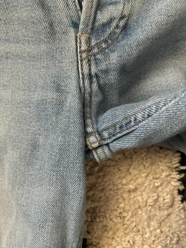 RE/DONE 70s Stovepipe Jean in Light Destroyed 24