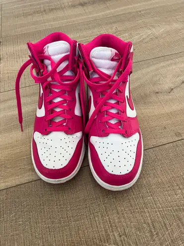 Nike Pink Prime  Dunk High’s