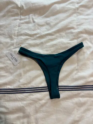 Island Swim Bikini Bottom Green Size M