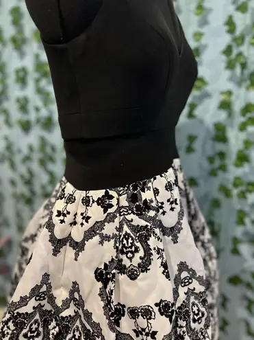 XScape Midi fit & flare formal dress