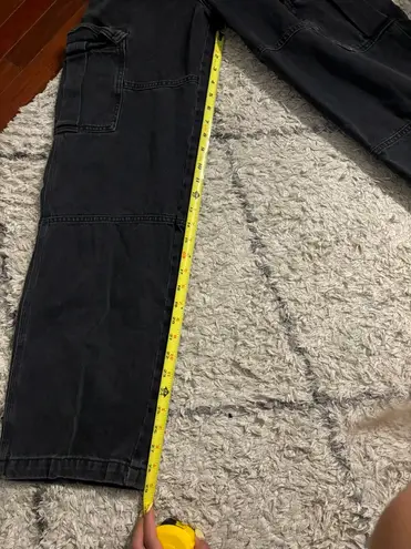 H&M Black Cargo Jeans