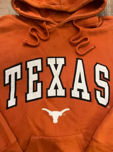 Vintage Texas Hoodie Orange Size L