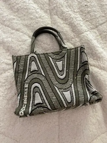 Coccinelle Green And White Bag