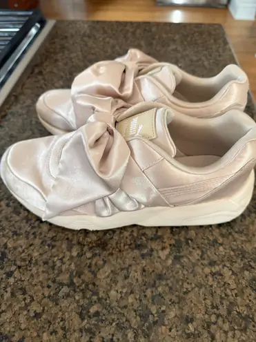 Fenty Puma By Rihanna Puma Fenty by Rihanna Bow Champagne Sneakers 8.5