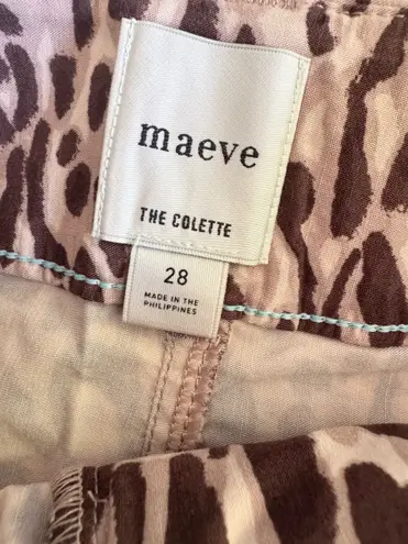 Anthropologie  Maeve The Colette Cropped Wide-Leg Pants, Size 28