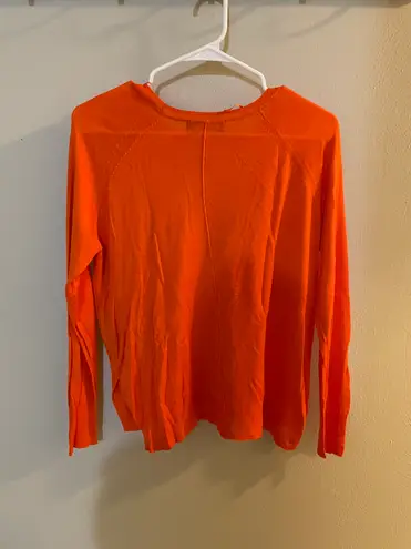 ZARA Knit Orange Long Sleeve